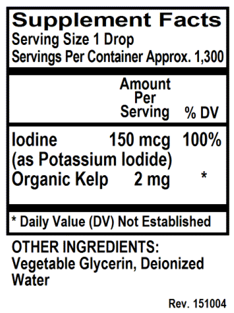 iodine facts